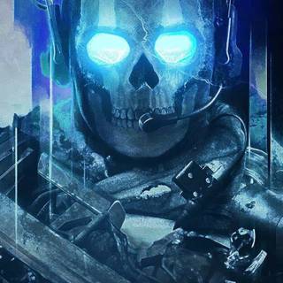CoD Ghost iPhone wallpaper