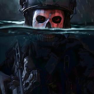 CoD Ghost iPhone wallpaper