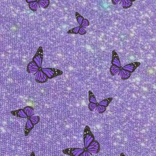 Cute purple iPhone wallpaper
