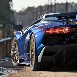 Aventador SVJ iPhone wallpaper