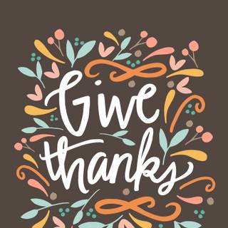 Thanks iPhone wallpaper