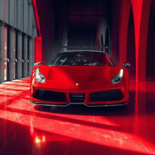 Ferrari 488 iPhone wallpaper
