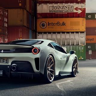 Ferrari 488 iPhone wallpaper