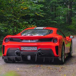 Ferrari 488 iPhone wallpaper