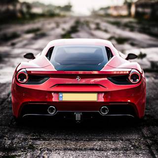 Ferrari 488 iPhone wallpaper