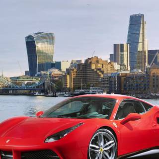 Ferrari 488 iPhone wallpaper