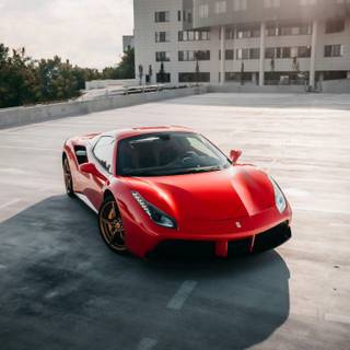 Ferrari 488 iPhone wallpaper