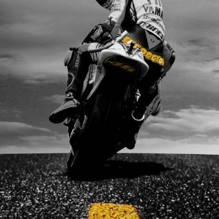 Valentino Rossi phone wallpaper