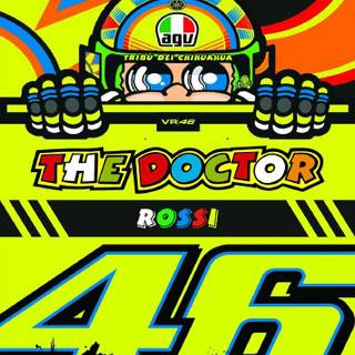 Valentino Rossi phone wallpaper