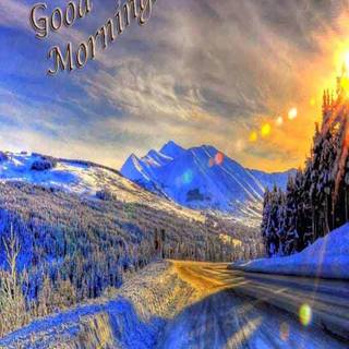 iPhone morning wallpaper