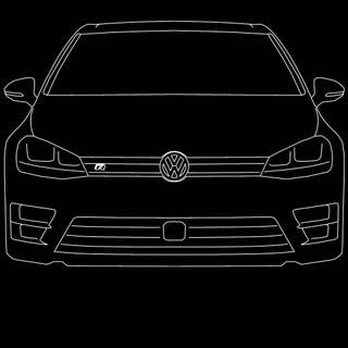 Volkswagen Golf phone wallpaper