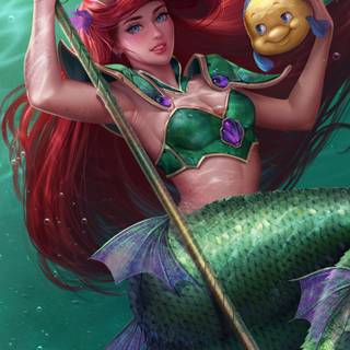 Ariel phone wallpaper