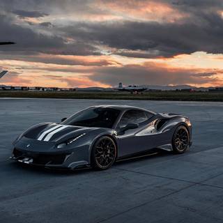 Ferrari 488 iPhone wallpaper