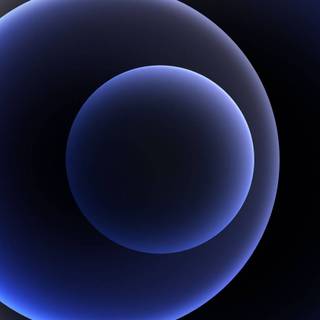 iPhone circle wallpaper