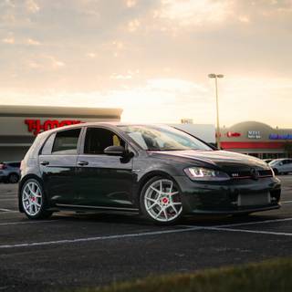 Volkswagen Golf phone wallpaper
