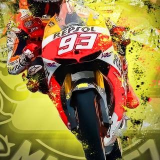 Marc Marquez iPhone wallpaper