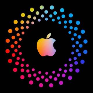 iPhone circle wallpaper