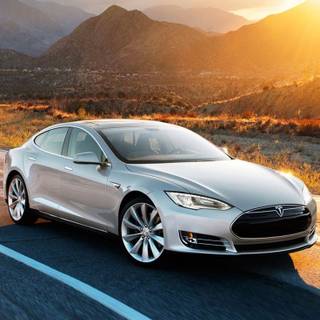 iPhone Tesla wallpaper