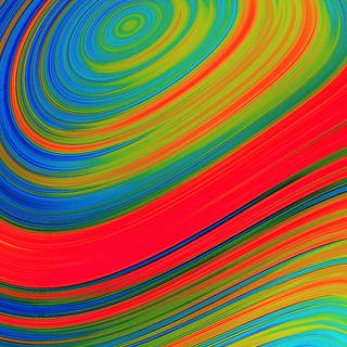 iPhone circle wallpaper