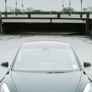 iPhone Tesla wallpaper