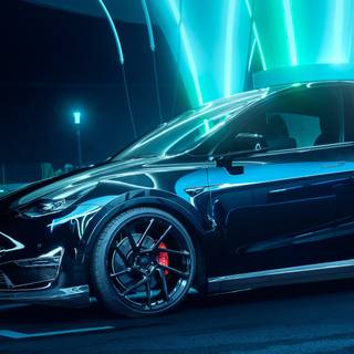 iPhone Tesla wallpaper