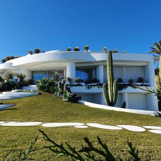 Luxury villas wallpaper