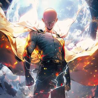 God One Punch Man wallpaper