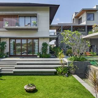 Luxury villas wallpaper