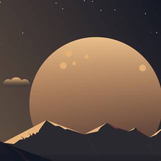 Minimalist ultrawide wallpaper