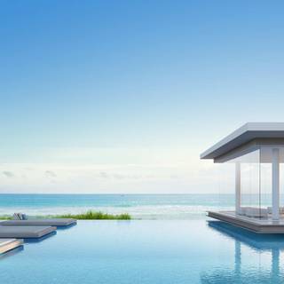 Luxury villas wallpaper