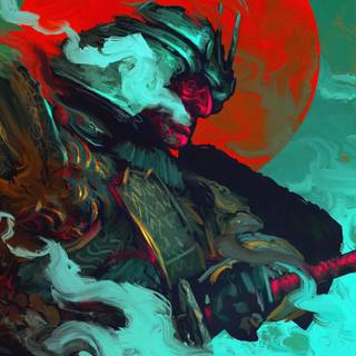 PC samurai wallpaper