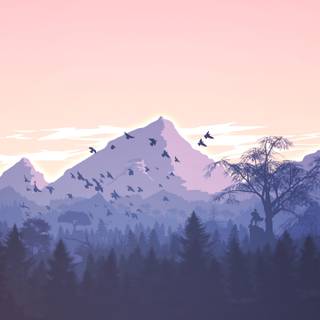 Minimalist ultrawide wallpaper