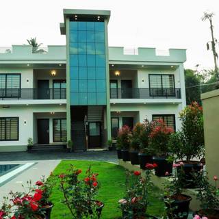 Luxury villas wallpaper