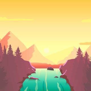 Minimalist ultrawide wallpaper