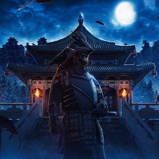 PC samurai wallpaper