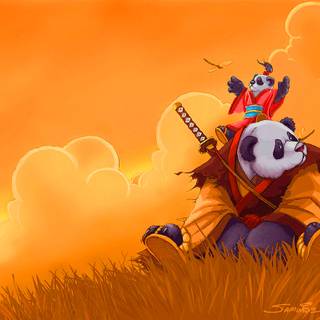 PC samurai wallpaper