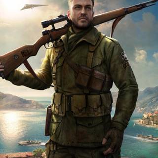 Sniper 4k mobile wallpaper