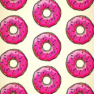 Simpson donut iPhone wallpaper