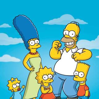 Simpson donut iPhone wallpaper