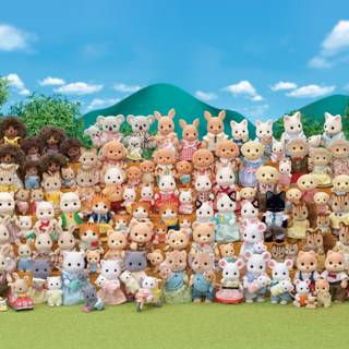 Calico Critter computer wallpaper