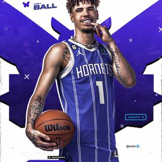 Lamelo Ball 4k phone wallpaper