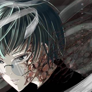 Maki Zenin computer wallpaper