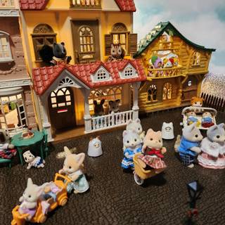 Calico Critter computer wallpaper