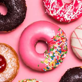 Donut iPhone wallpaper