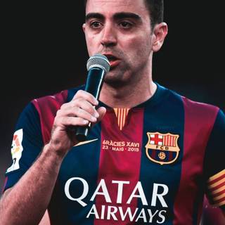 Xavi iPhone wallpaper