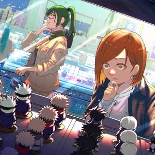 Maki Zenin computer wallpaper