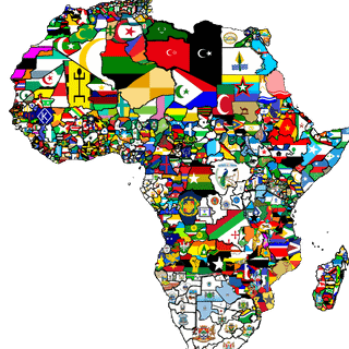Android African map wallpaper