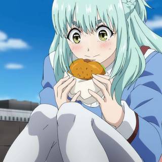 Anime outdoors wallpaper