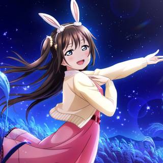 Anime outdoors wallpaper