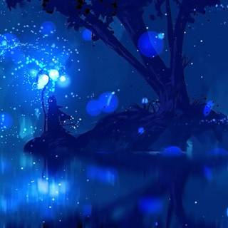 Anime outdoors wallpaper